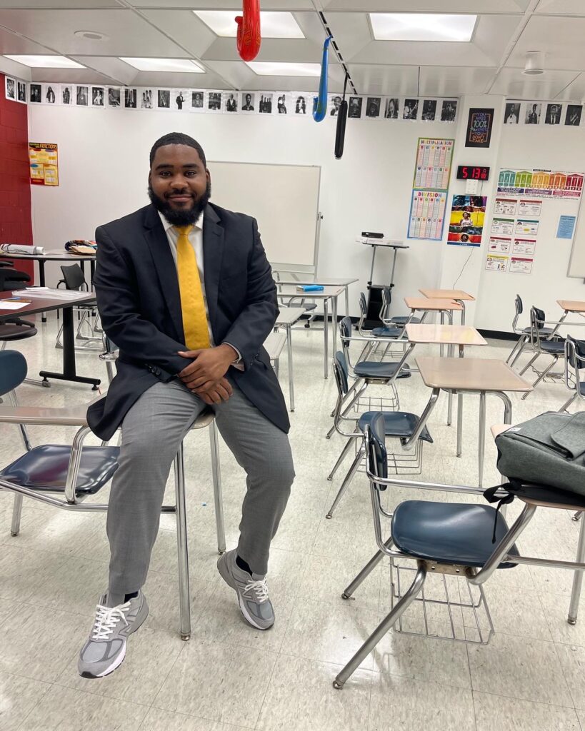 Jeff BuggBey, a NABME Fellow and fifth-grade math teacher